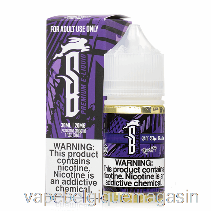 Vape Belgique Hors Des Rails - Sels De Lapin Suicide - 30ml 20mg